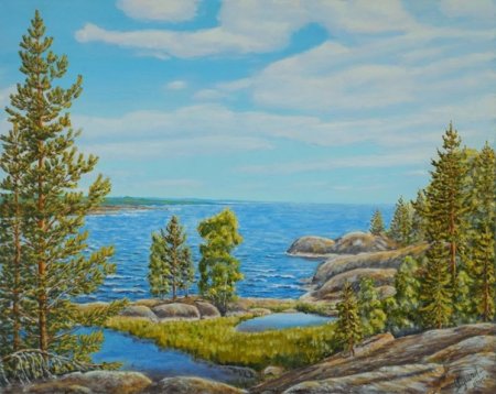 Карелия рисунок