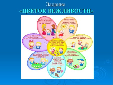 Азбука вежливости задания