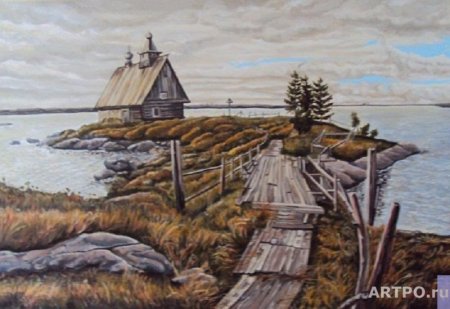 Карельский пейзаж Графика