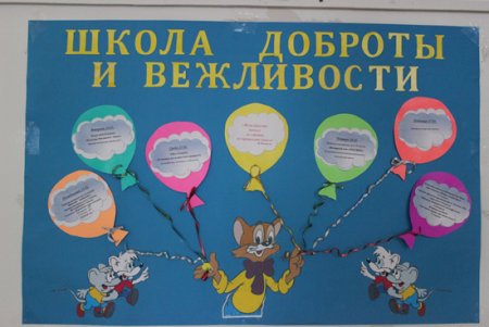 Плакат день вежливости