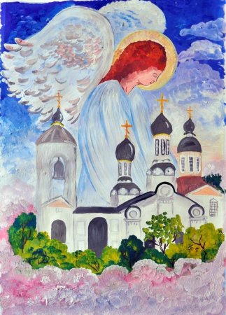 Храм рисунок