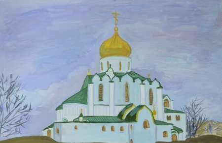 Рисование храма в старшей группе