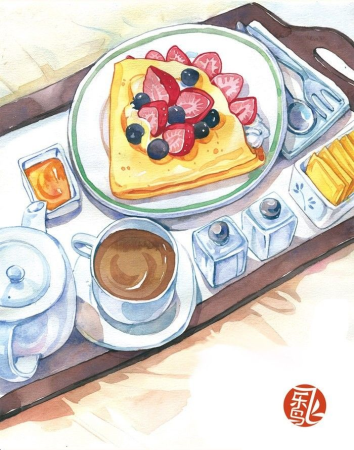 Еда для рисования