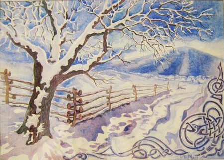 Зимние фантазии Наброски и зарисовки