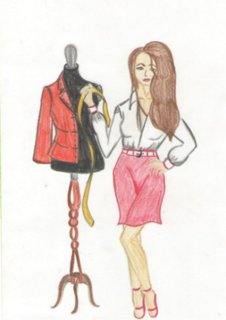 Рисунок на тему профессия дизайнер