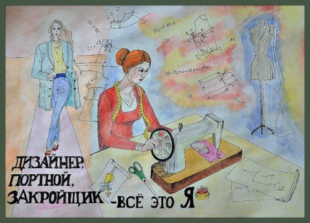 Плакат на тему профессии