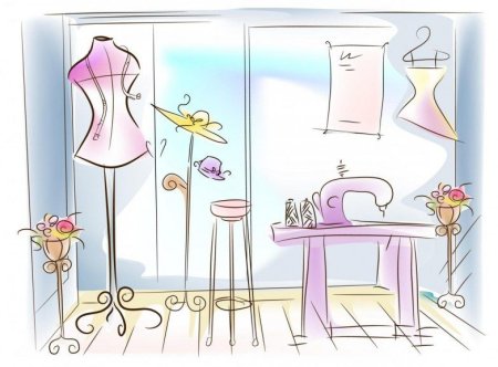 Ателье иллюстрация