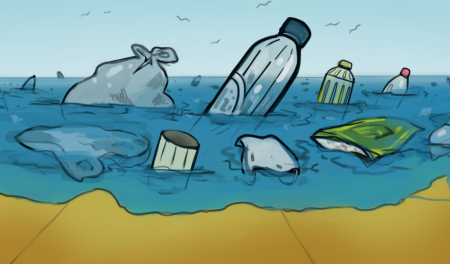 Загрязнение водоемов для детей