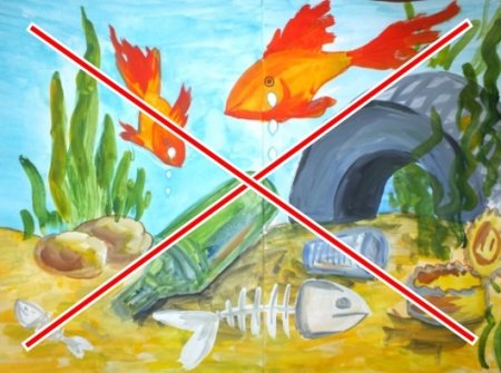 Загрязнение воды для детей