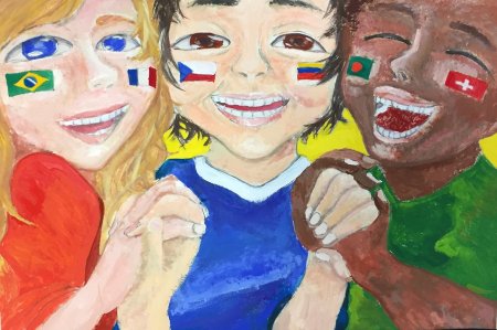 Рисование Дружба народов