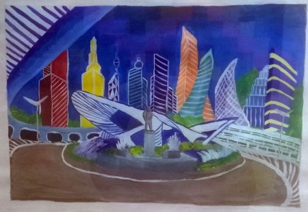 Конкурс детского рисунка город будущего