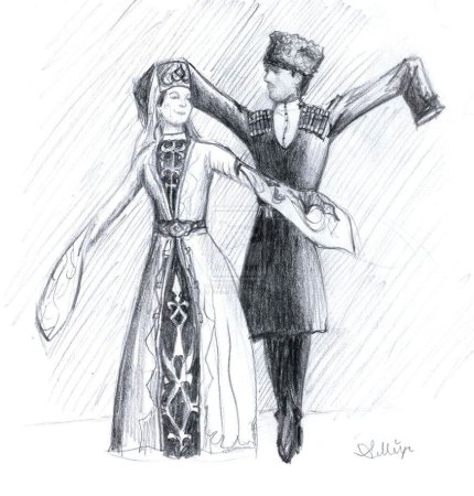 Рисунок на тему горы