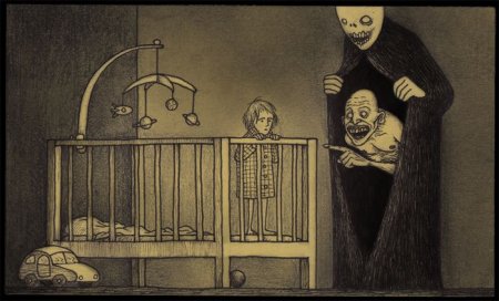 Рисунки детских кошмаров Джона Мортенсена