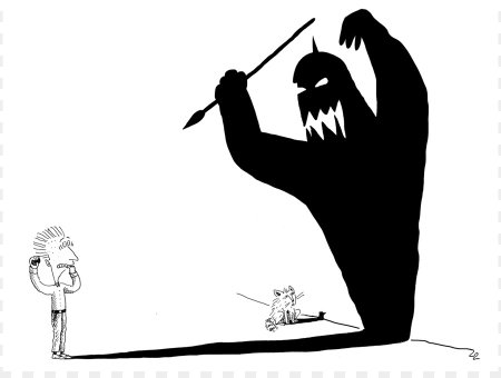 Детский страх рисунок