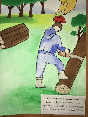 Охрана труда глазами детей