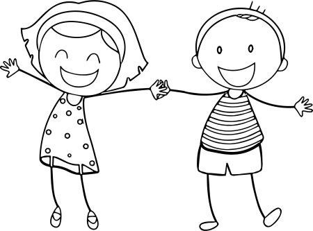 Раскраски для девочек и мальчиков