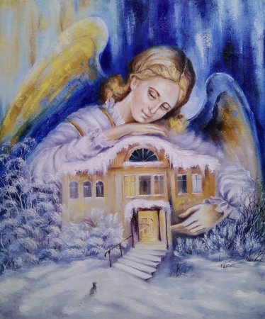 Хейзел Линкольн Рождество домики