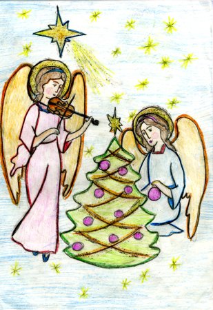 Поделка на тему Рождество