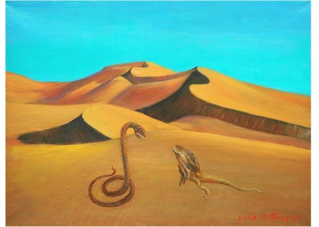 Змеи пустыни Каракумы