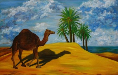 Нарисовать пустыню