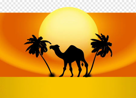 Рисование с ребенком пустыни