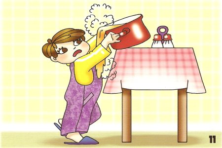 Опасности на кухне для детей