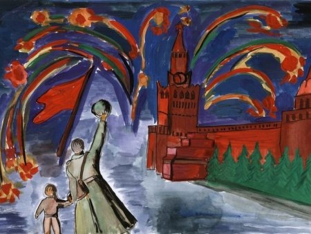 Русские народные праздники детские рисунки