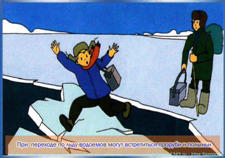 Рисунок на тему осторожно гололед
