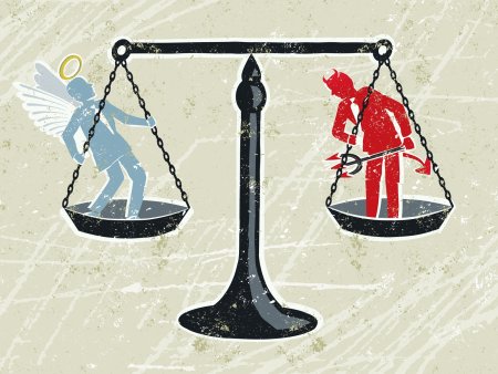 Чаша весов добра и зла