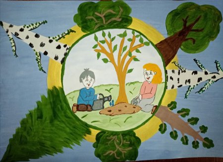 Рисунок на экологическую тему
