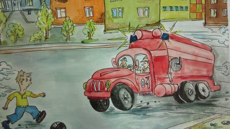 Рисунок на тему спасение