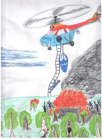 Конкурс рисунков вертолеты