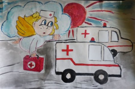 Рисовать скорую помощь