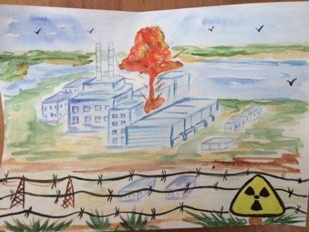 Конкурс рисунков Чернобыль глазами детей