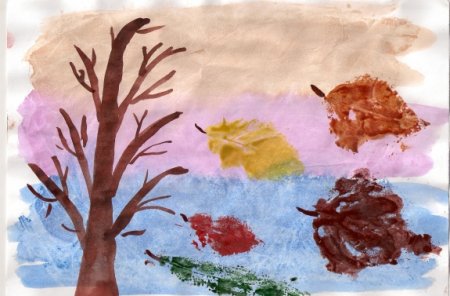 Поздняя осень старшая группа