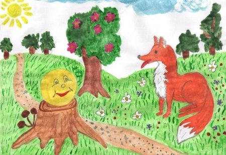 Рисунок на сказочную тему