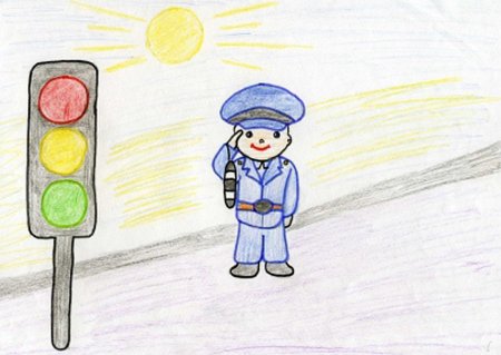 Полиция глазами детей