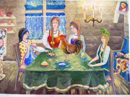 Раскраски колядки для детей