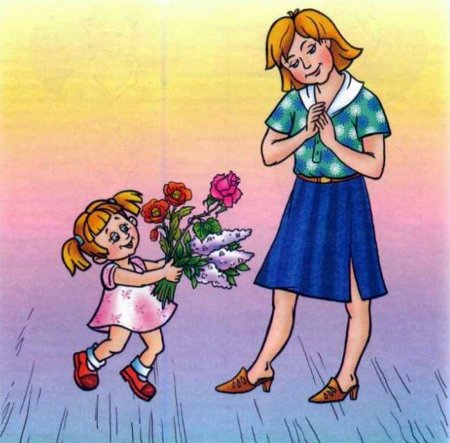 Рисование цветы для мамы старшая группа