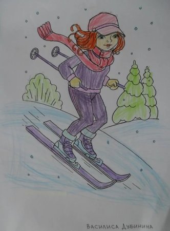 Рисунок на тему спорт