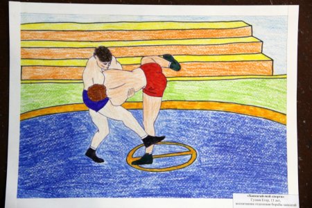 Рисунок спортивное лето