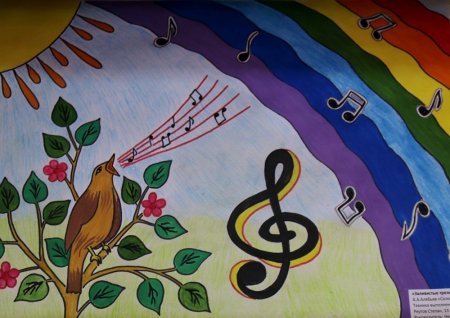 Музыкальная природа рисунок