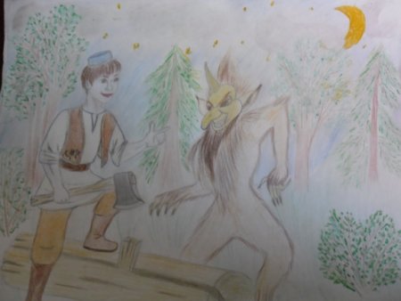 Рисунок на тему Габдулла Тукай