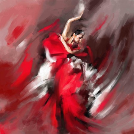 Тереза Лорка испанская танцовщица фламенко