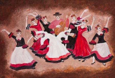 Испанский танец дети
