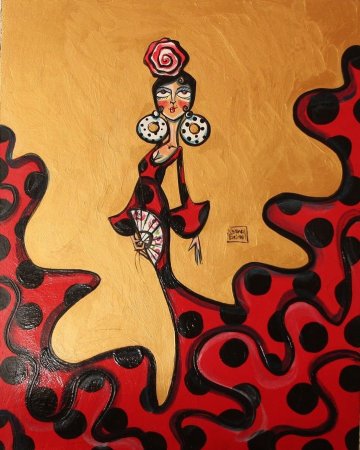 Мультфильм испанский танец