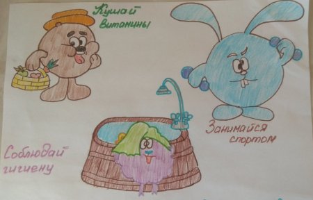 Волшебные правила здоровья рисунки