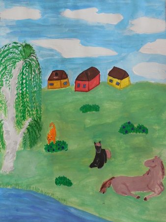 Красота родного края рисунки