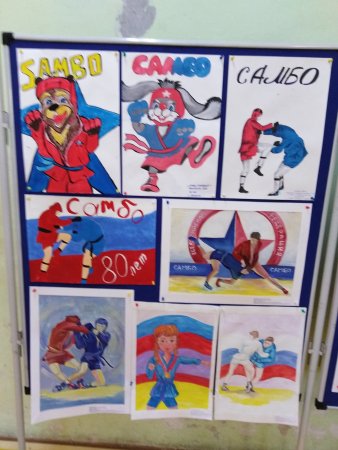 Рисунок на тему самбо