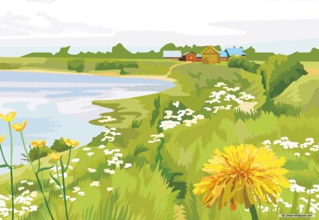 Рисование родной край